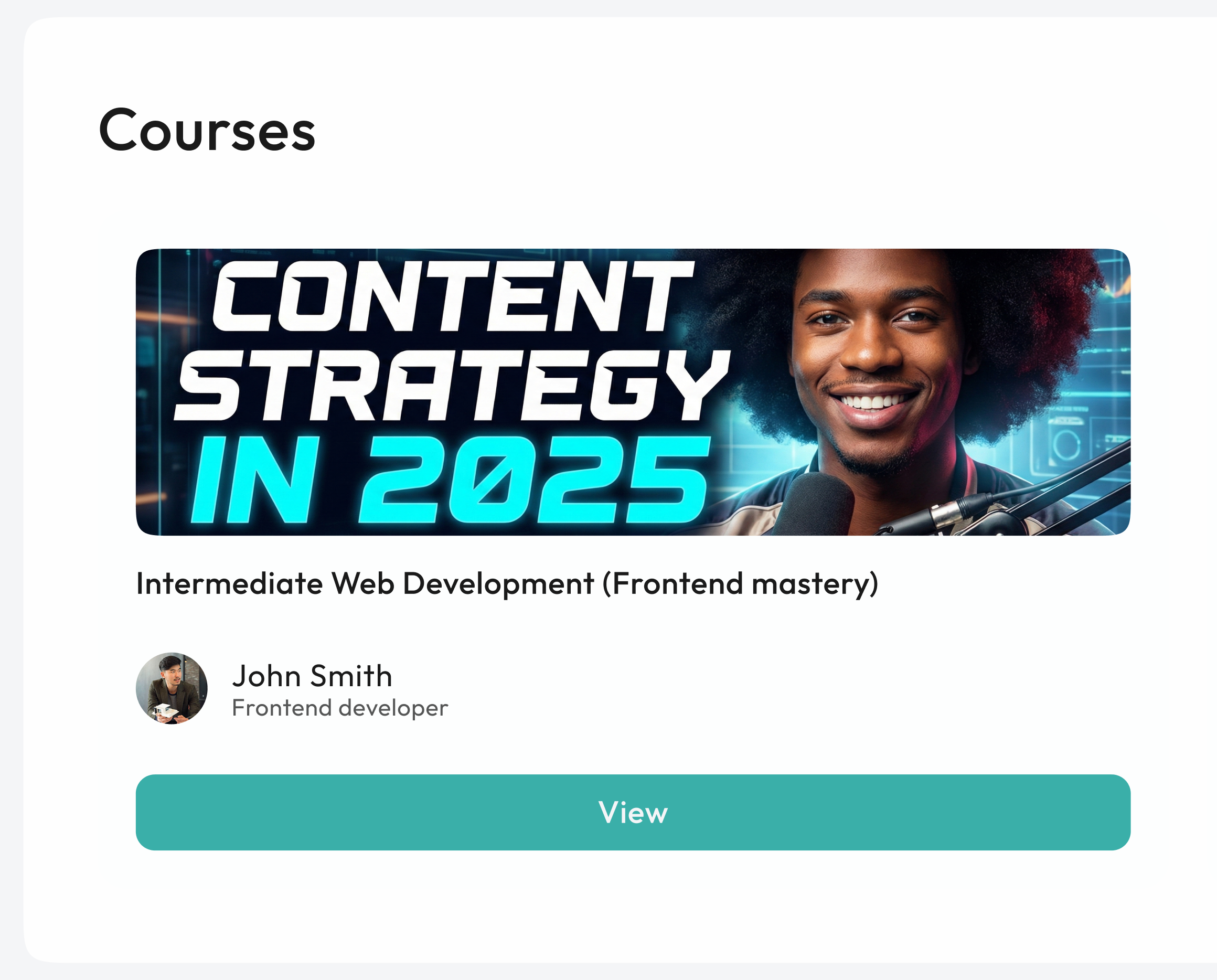 Courses